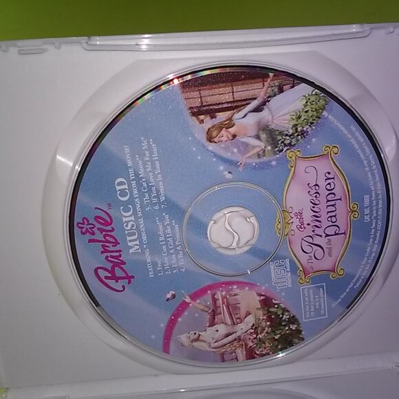 Barbie Pearl Princess & the Pauper & Rock n royals DVD Bundle - Picture 3 of 6